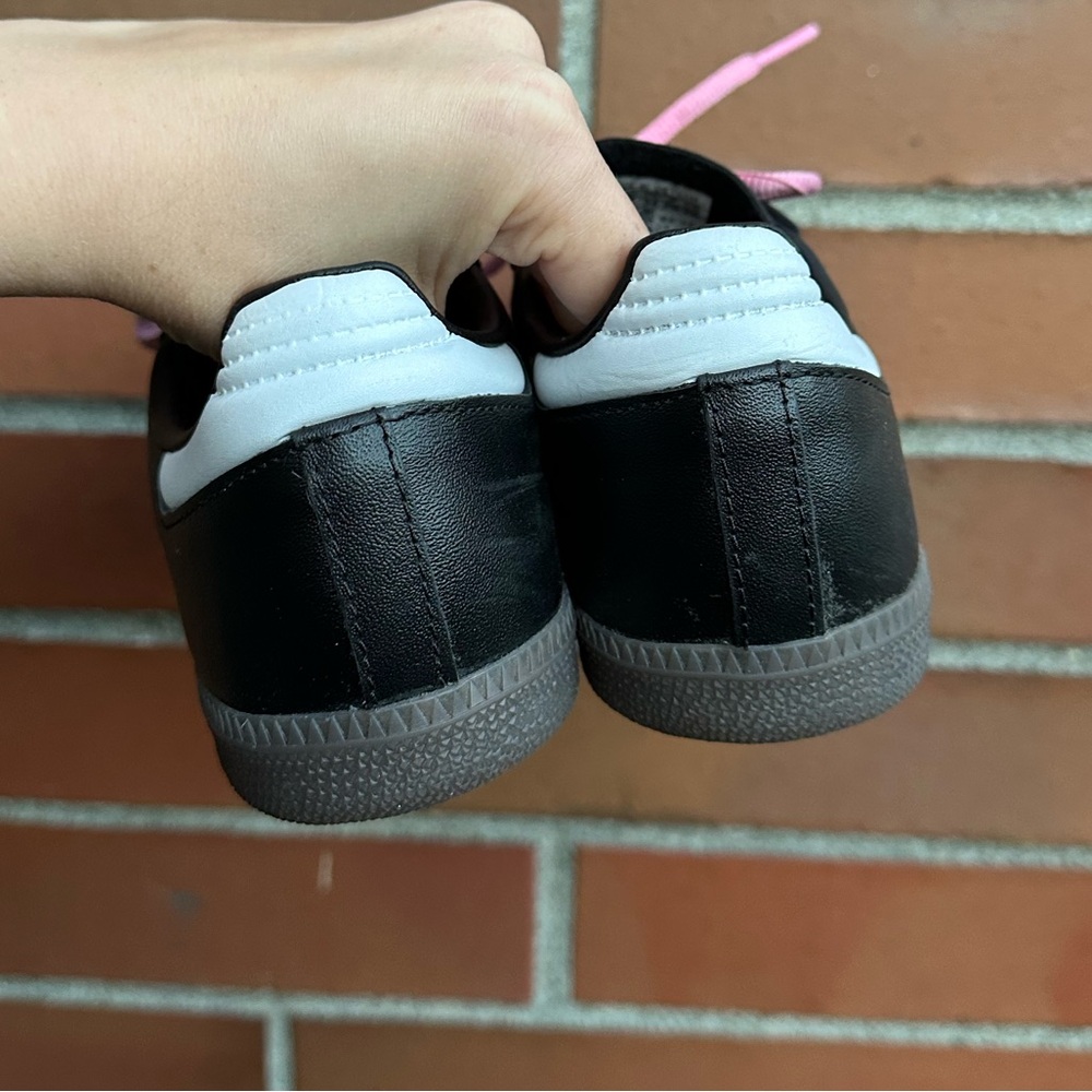 adidas Kids Sneakers Black and Pink - Picture 3 of 6